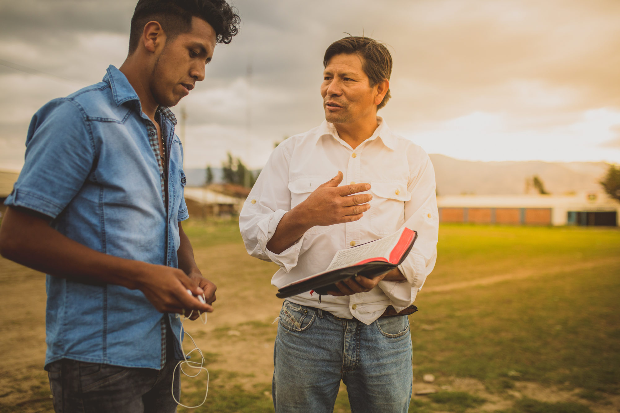 Sharing the Gospel in Huaraz
