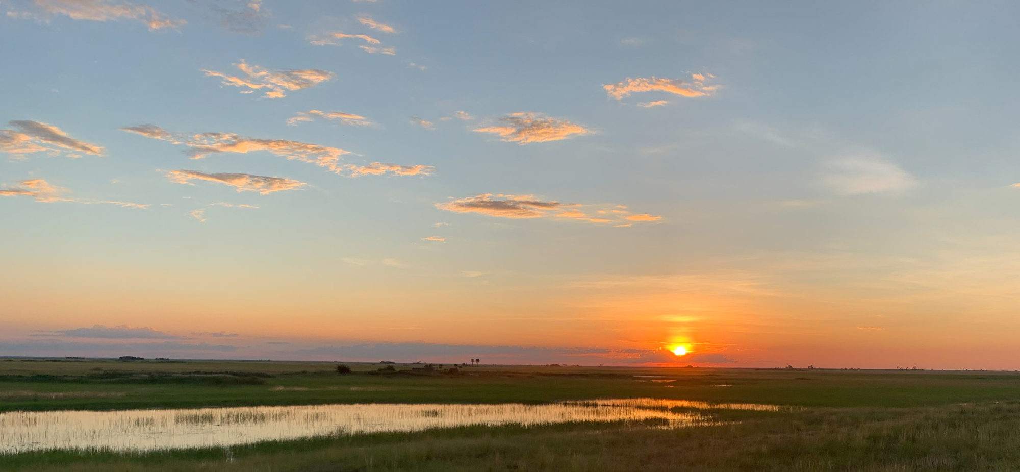 Western Zambia sunset