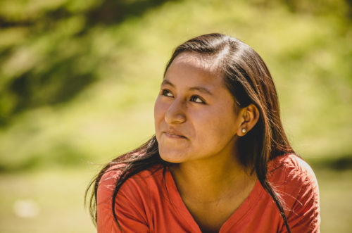 Young Woman Near Huaraz Heartcry Missionary Society 0874