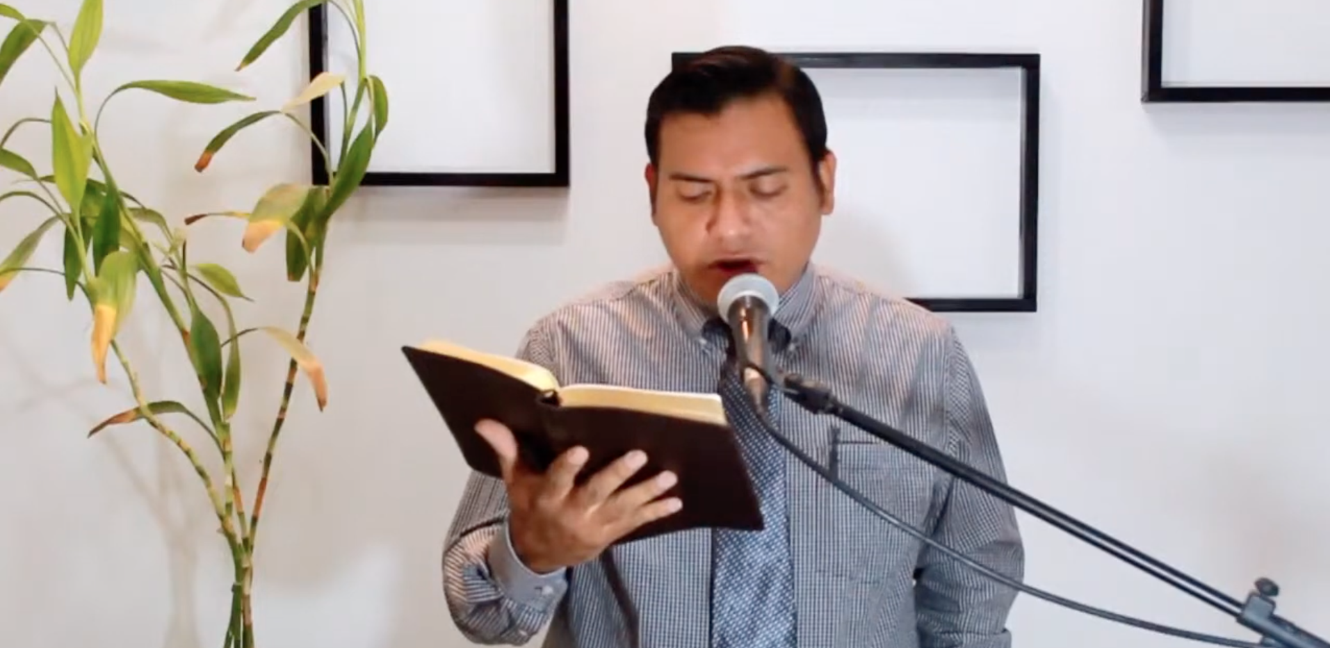 Jose Luis Siancas Preaching Via Video