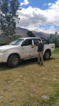 Juan Pablo Osorio's Truck In Huaraz