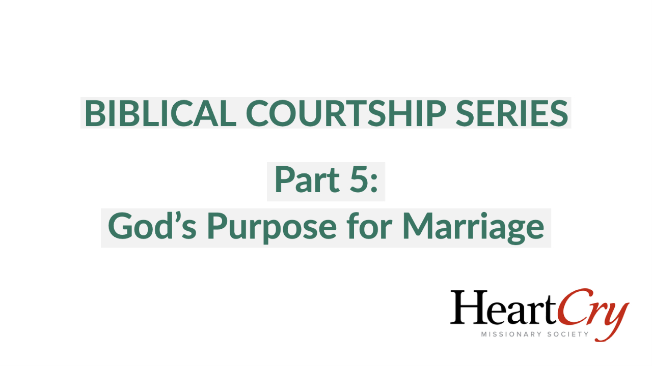 Biblical Courtship 5