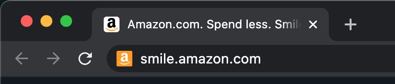 Amazon Smile Domain