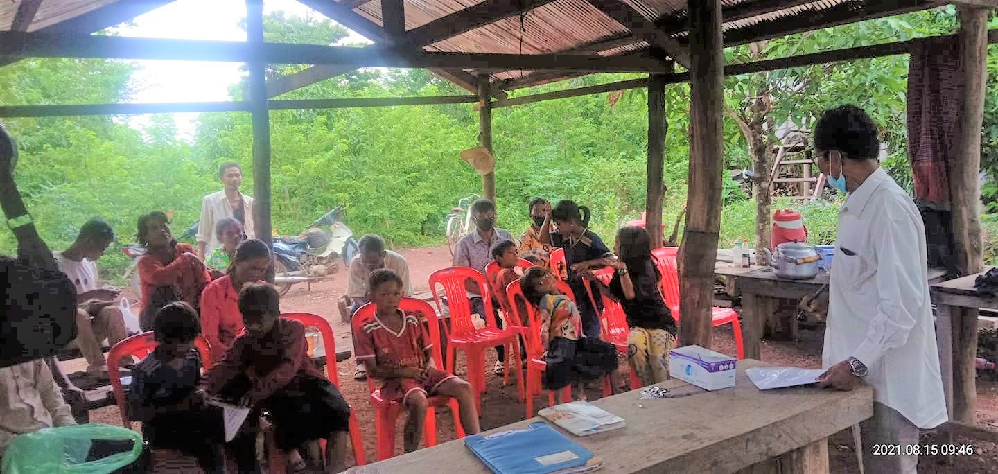 Pooy Encouraged The Church At Preah Vihear