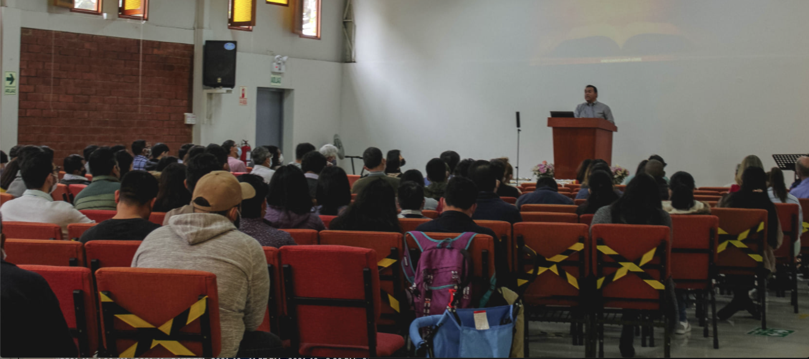 Jose Preaching At Ibge Church In Lima